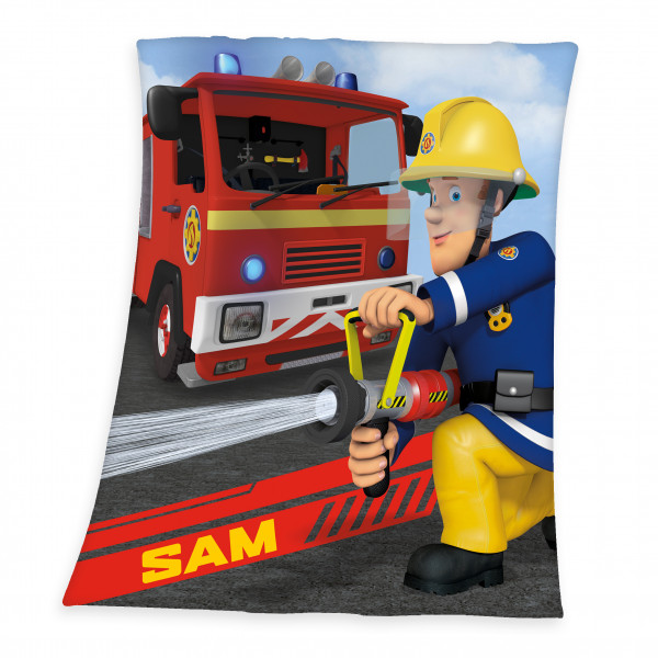 Feuerwehrmann Sam Fleece Decke