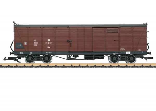 LGB L43602 - DR gedeckter Güterwagen GGw