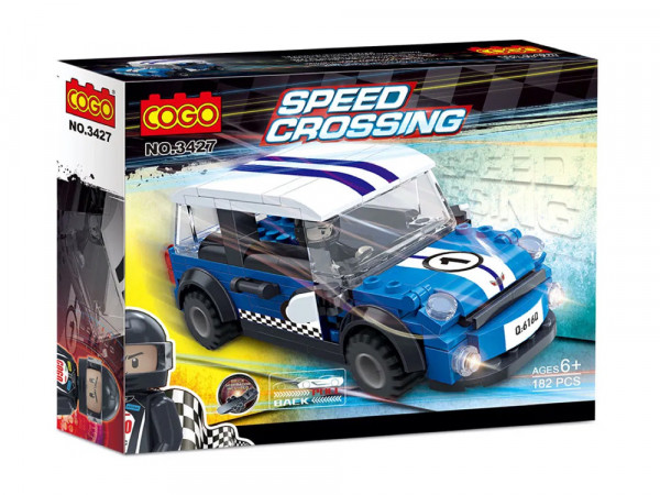 COGO 3427 - Speed Crossing Rennwagen Blau