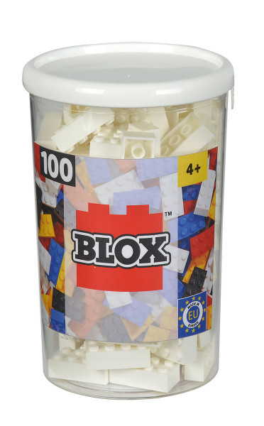 Simba - Blox 100 weiße 8er Steine in Dose