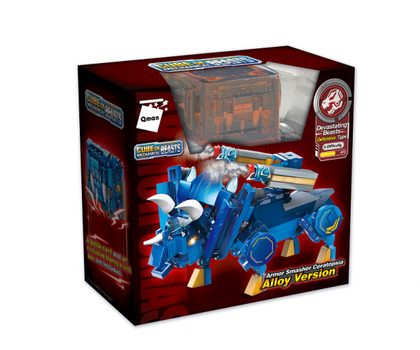 Qman 41220 - Cube of Beasts Armor Smasher Ceratonsia