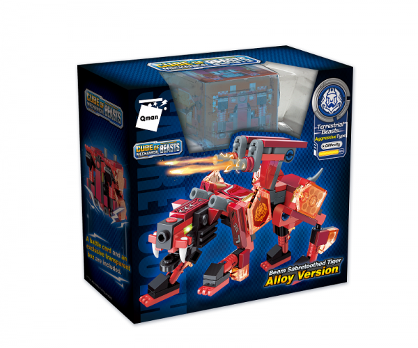 Qman 41221 - Cube of Beasts Beam Sabretoothed Tiger