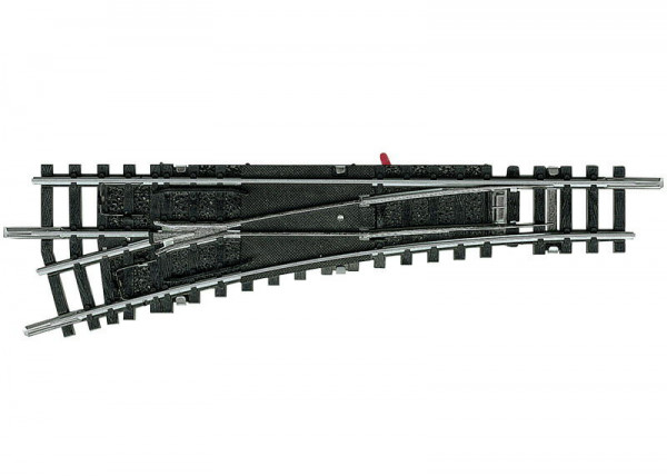 MiniTrix T14938 - Gleis Weiche, links 112.6 mm 15 ° 362.6 mm R4
