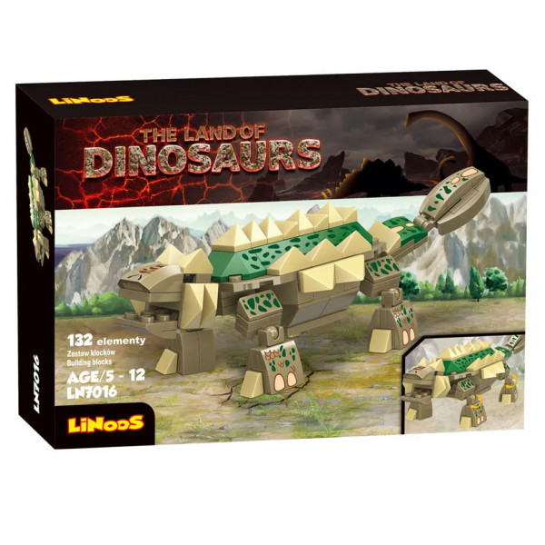 Linoos Dinosaurier LN7016 - Ankylosaurus