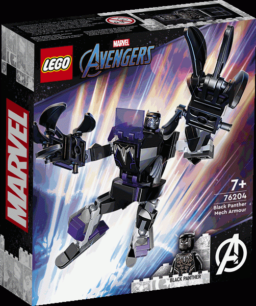 LEGO Marvel Avengers Classic 76204 - Black Panther Mech
