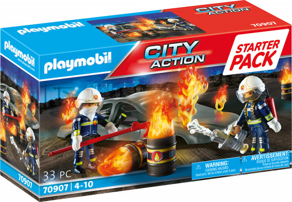 PLAYMOBIL® 70907 - Starter Pack Feuerwehrübung