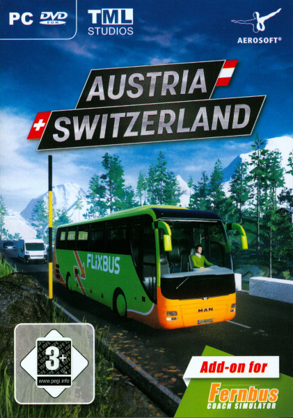 Fernbus Simulator - Austria/Switzerland [Add-On] [DVD] [PC] (D/E)