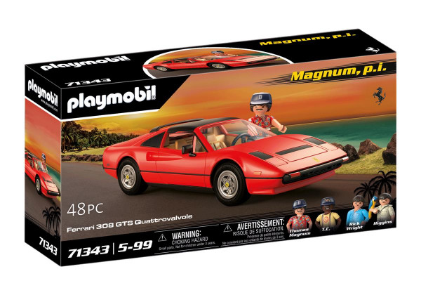 PLAYMOBIL® 71343 - Magnum, p.i. Ferrari 308 GTS Quattrovalvole