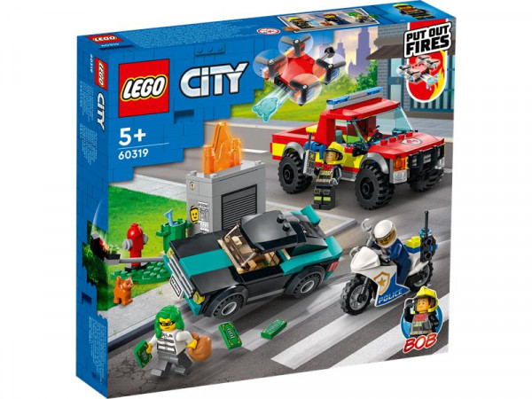 LEGO® CITY 60319 - Löscheinsatz und Verfolgungsjagd