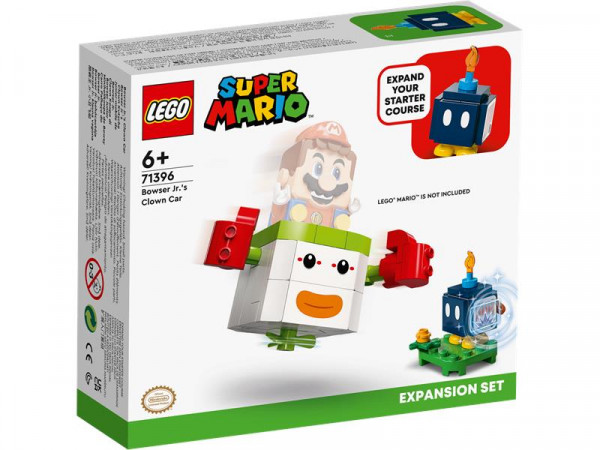 LEGO® Super Mario 71396 - Bowser Jr‘s Clown Kutsche – Erweiterungsset