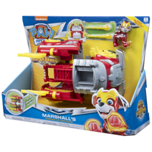 Spinmaster - Paw Patrol Mighty Pups Chase's Powered Up Cruiser