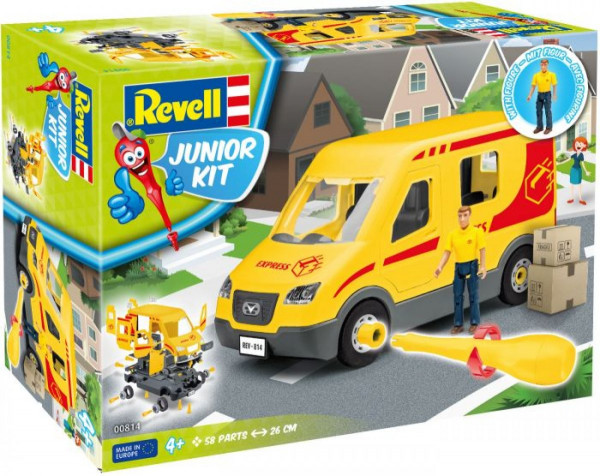 Revell - Junior Kit Paketdienst mit Figur