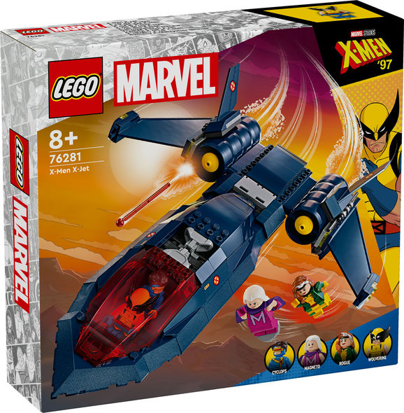 LEGO Marvel 76281 - X-Jet der X-Men