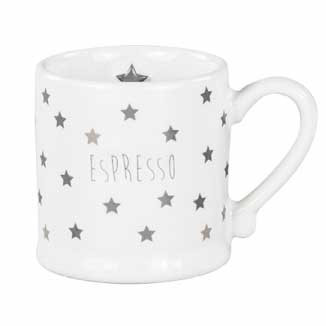 Espresso Tasse mit Sternenmotiv