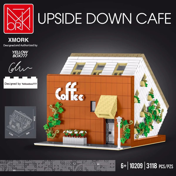 MORK 10209 - Upside Down Café mit Lichtern