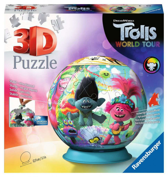 Ravensburger 3D Puzzle - Trolls World Tour